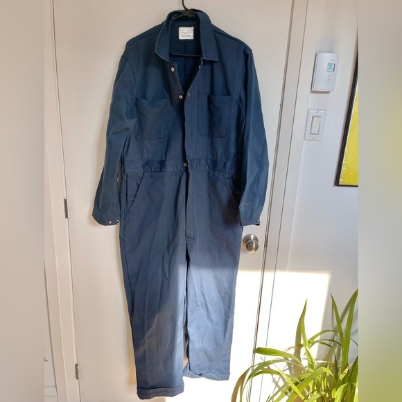 Pants - Navy Jumpsuit - size L (42)